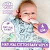 image:imageJack N Jill Baby Gum amp Tooth Natural Cotton Wipes 25 Count1 Count Pack of 25