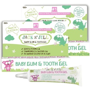 image:imageJack N Jill Natural Baby Gum amp Tooth Gel for Teething 05 oz 15g05 Ounce Pack of 2
