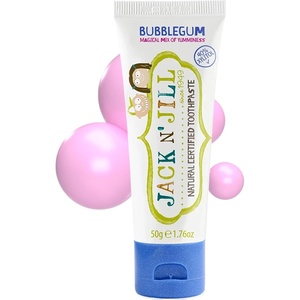 image:imageJack N Jill Natural Toothpaste Bubblegum 176 oz Pack of 2Bubblegum
