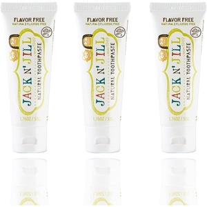 image:imageJack N Jill Natural Toothpaste Flavor Free 176 oz Pack of 2176 Ounce Pack of 3
