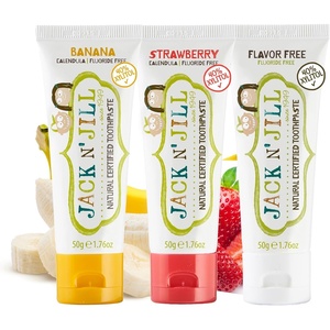 image:imageJack N Jill Natural Toothpaste Strawberry amp Blueberry 176 oz Pack of 2Variety