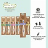 image:imageJack N Jill Kids Toothbrush  Extra Soft Bristle Toothbrush for Kids Handle amp Packaging Made from Plants Corn Ergonomic Handle for Little Hands  Dino Baby 1 Pack1 Count Pack of 1