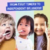 image:imageJack N Jill Kids Toothbrush  Extra Soft Bristle Toothbrush for Kids Handle amp Packaging Made from Plants Corn Ergonomic Handle for Little Hands  Dino Baby 1 Pack1 Count Pack of 1