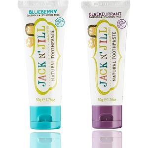 image:imageJack N Jill Natural Toothpaste 176 oz Variety Pack of 3Blueberry  Blackcurrant