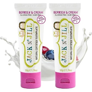 image:imageJack N Jill Natural Toothpaste Berries N Cream 176 oz Pack of 2176 Ounce Pack of 2