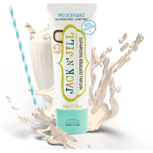 image:imageJack N Jill Natural Toothpaste Milkshake 176 oz Pack of 3176 Ounce Pack of 1