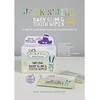 image:imageJack N Jill Baby Gum amp Tooth Cotton Wipes 25 Count Individually Wrapped