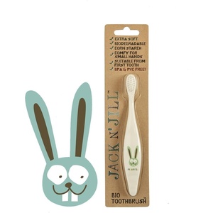 image:imageJack N Jill Bio Toothbrush TM Compostable amp Biodegradable Handle BUNNY