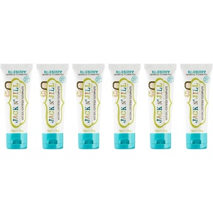 image:imageJack N Jill Natural Certified Toothpaste Blueberry 176 oz Pack of 6